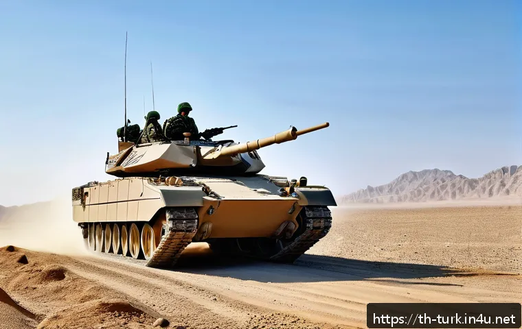 투르크메니스탄 군사 및 방위 - A modern Turkmenistan army unit in a desert training environment, featuring soldiers in advanced cam...